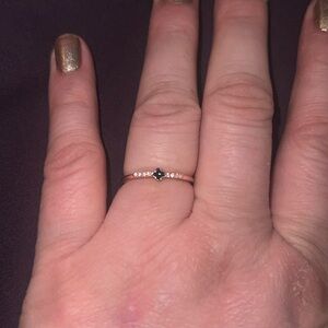 Cute rose gold ring for women